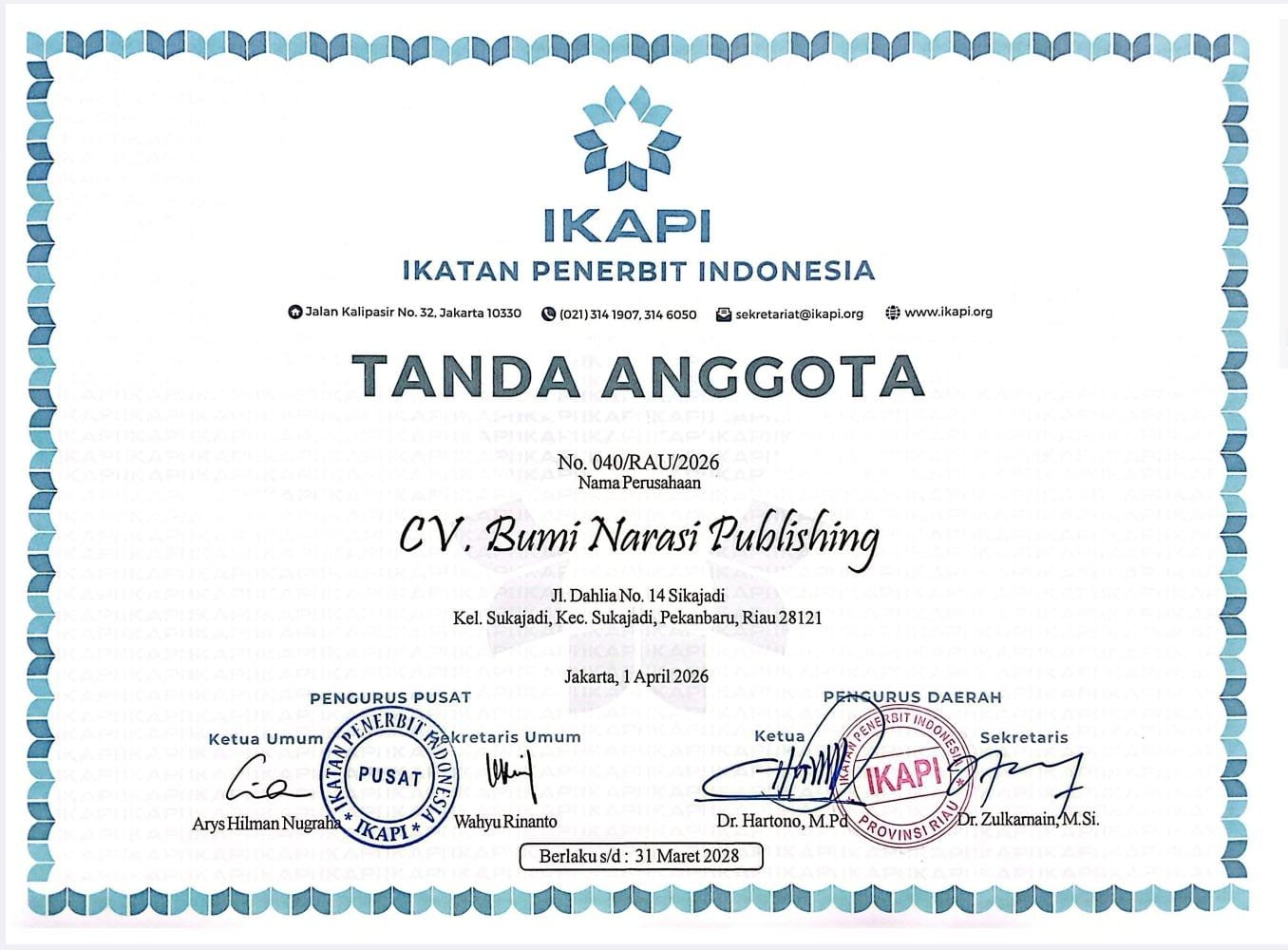 Keanggotaan